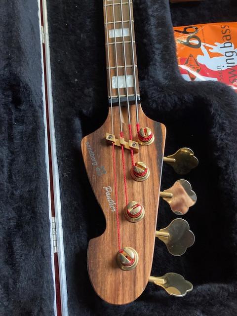 Sandberg Panther Rarewood 4-snarige j-bass