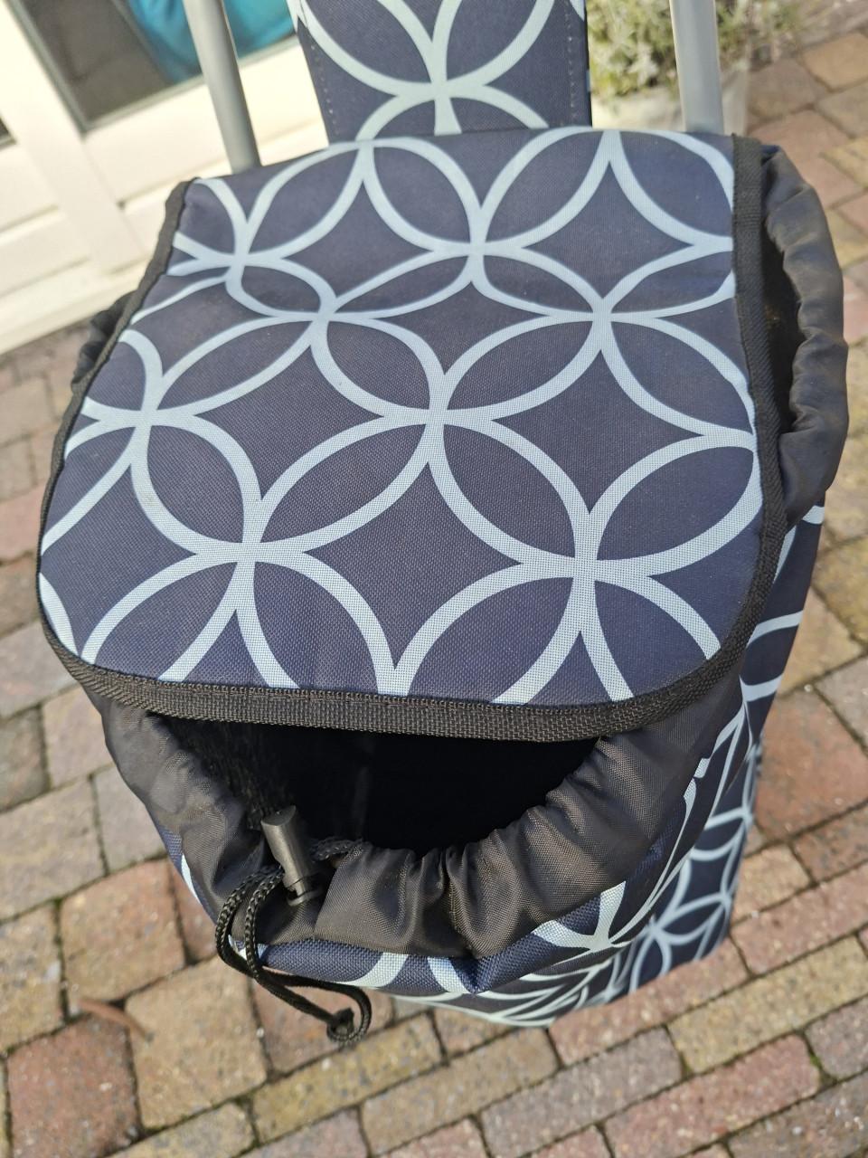 Boodschappen trolley met koelzak