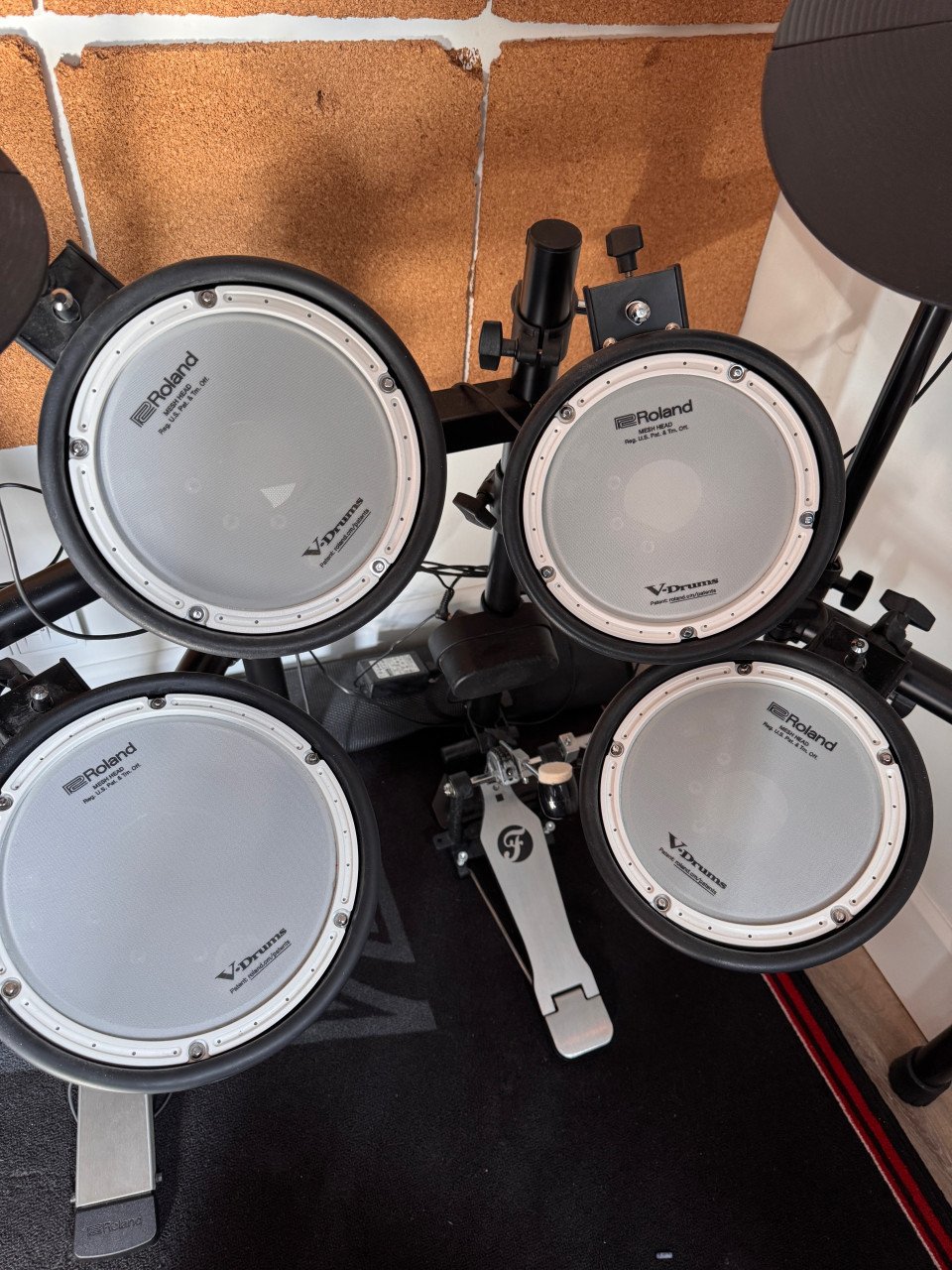Roland TD-07DMK V-Drums elektronisch drumstel en druk monitor
