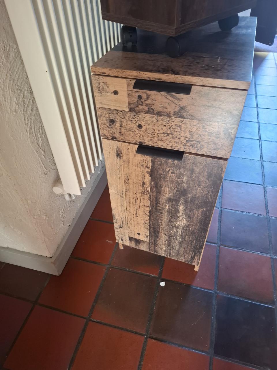4 kasten met lade 75x33x50 per stuk of 1 dressoir