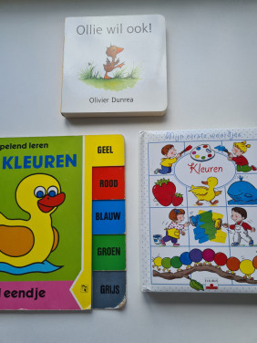 3 boeken om je kleintje de kleuren te leren