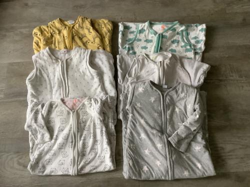 Zes Slaapzakken - per stuk € 2,- of in 1 koop € 10,-