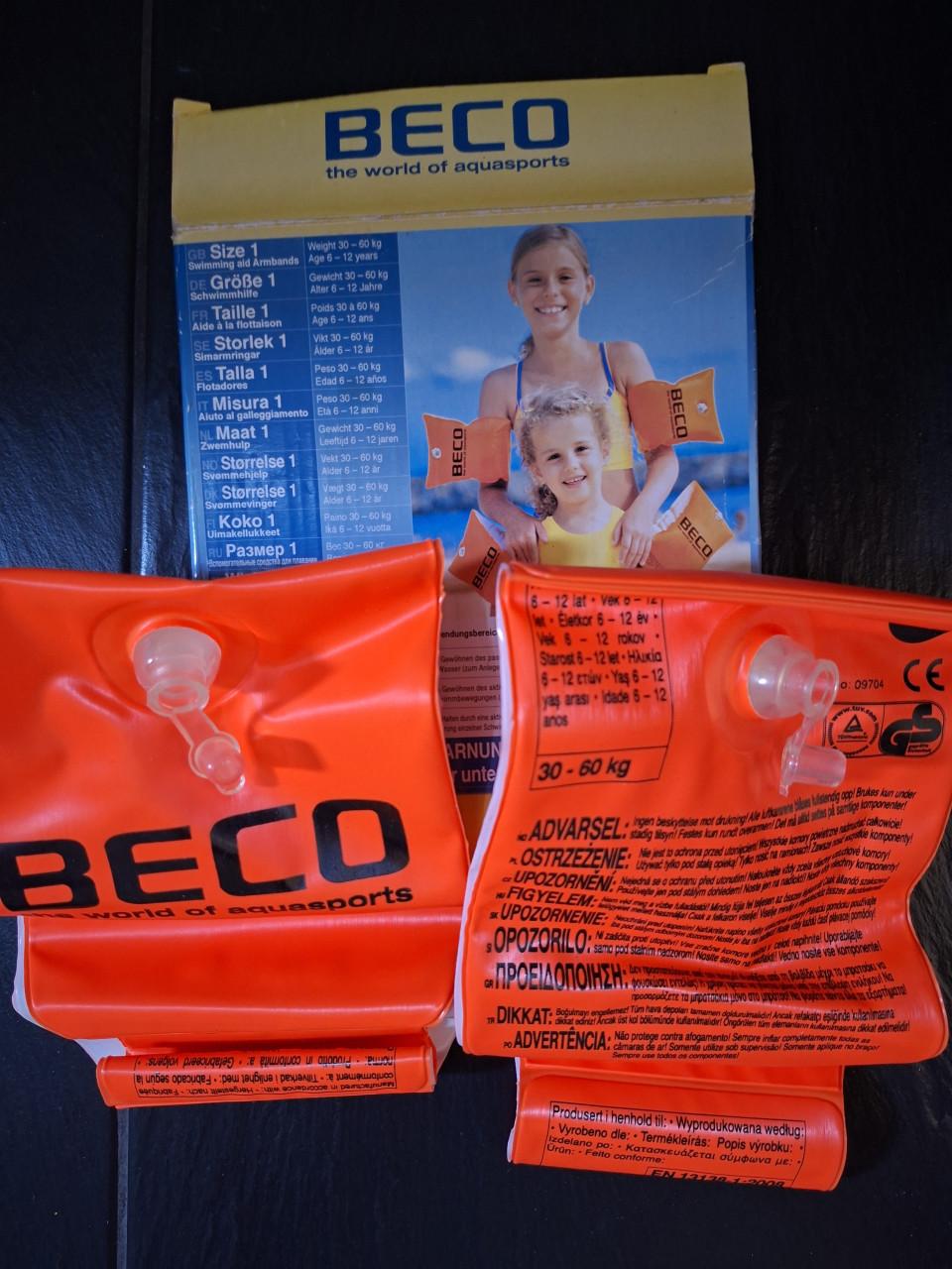 Zwembandjes tot 60 kg oranje