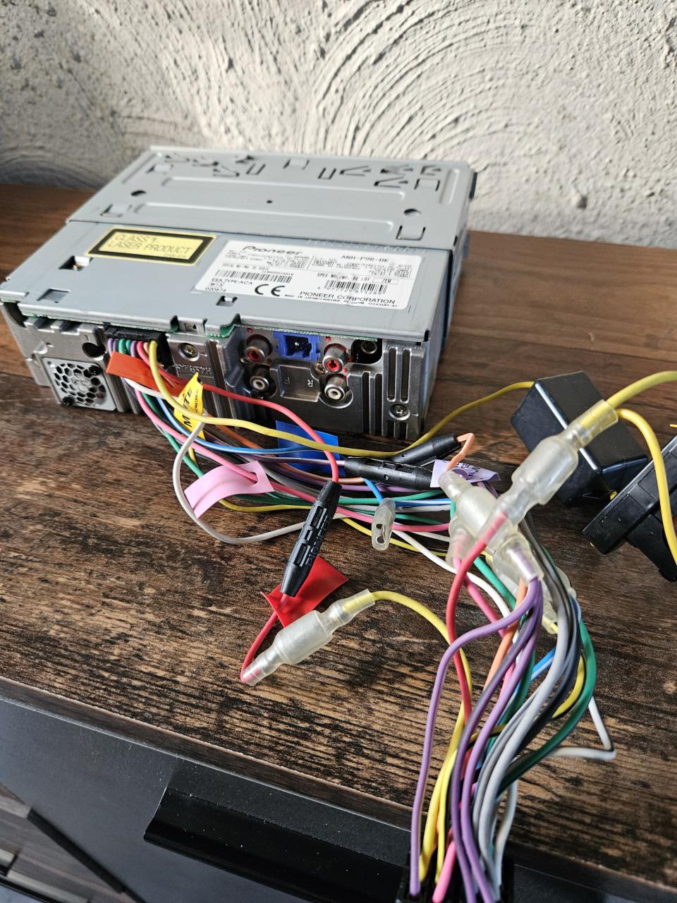 Vintage Pioneer ANH-P9R-BK Autoradio met CD-speler