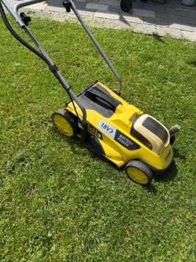 Kaercher 18 volt grasmaaier met grote batterij