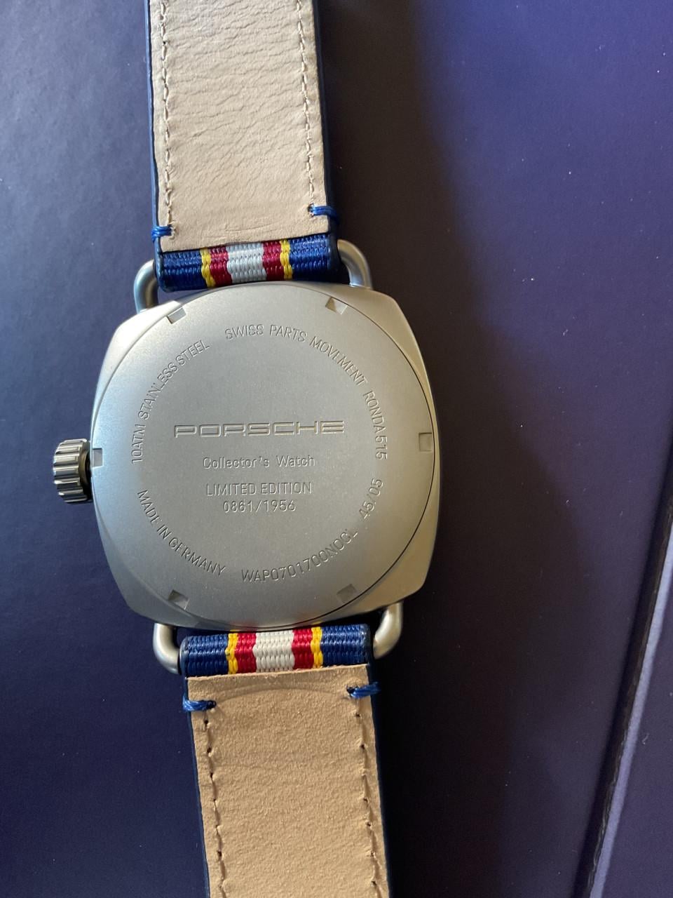 Porsche Rothmans editie horloge