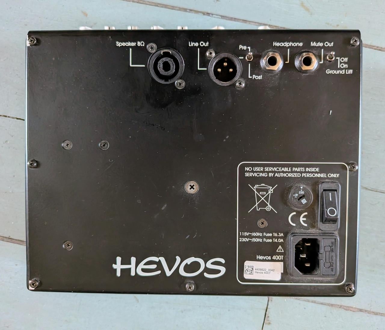 Hevos 400T bass amplifier