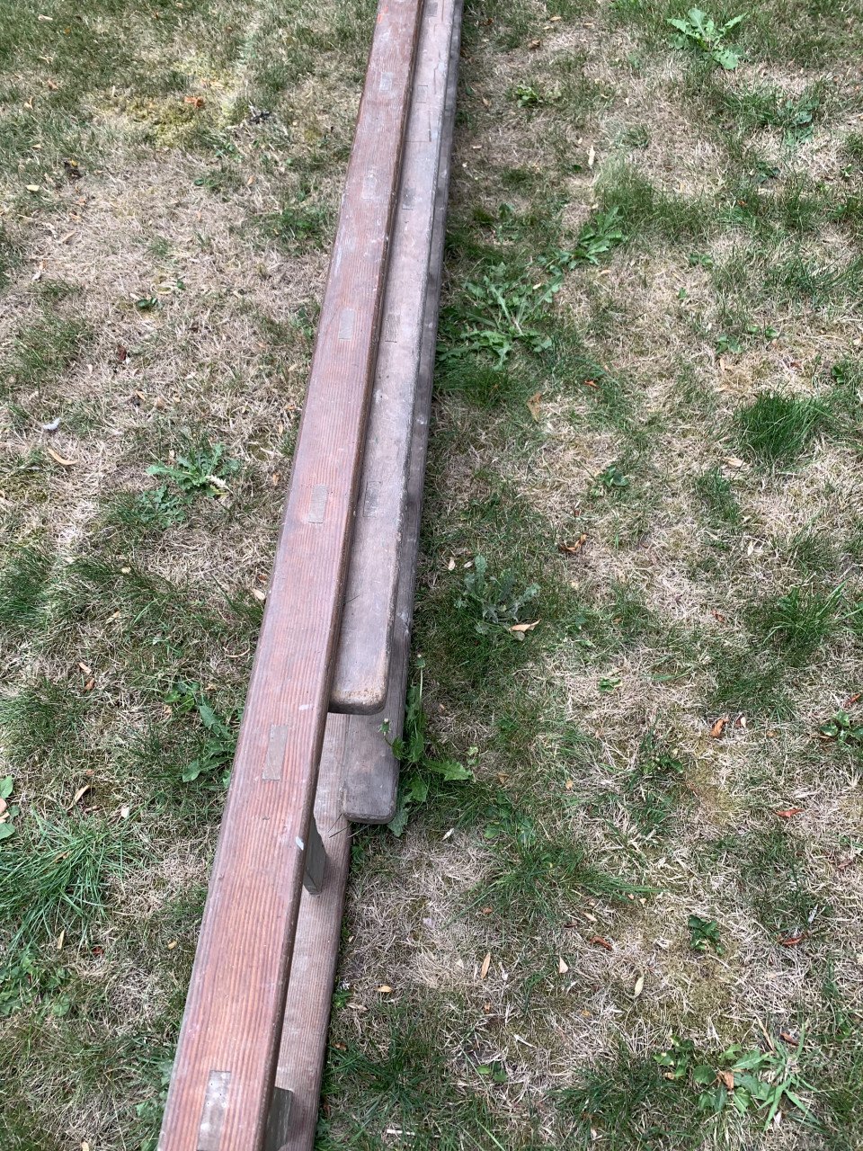 Houten ladder