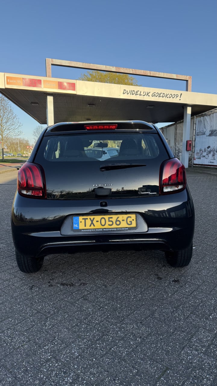Peugeot 108 1.0 E-vti 72pk 5D 2018 Zwart