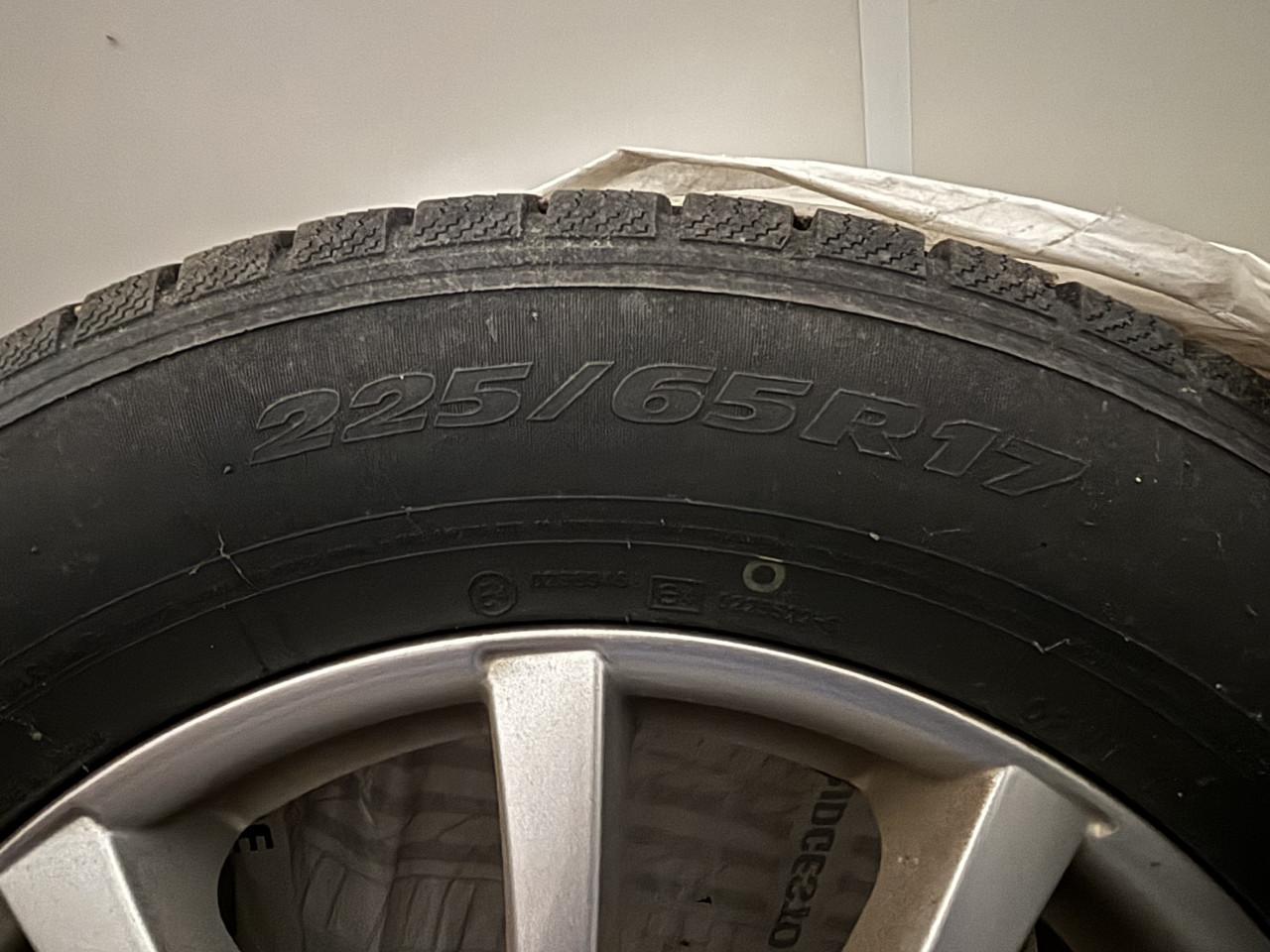 Mazda 225/65 R17 wielen met banden, 4 stuks