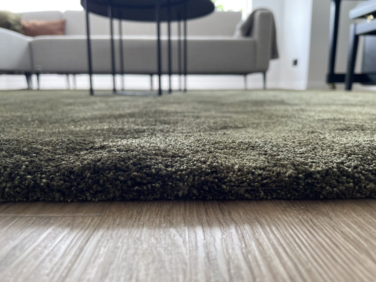 Nieuw! Vloerkleed / tapijt op maat | 250 x 220 cm | groen
