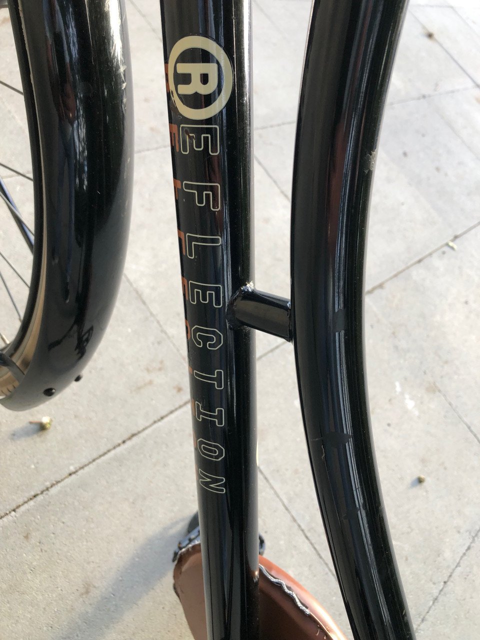 Damesfiets.