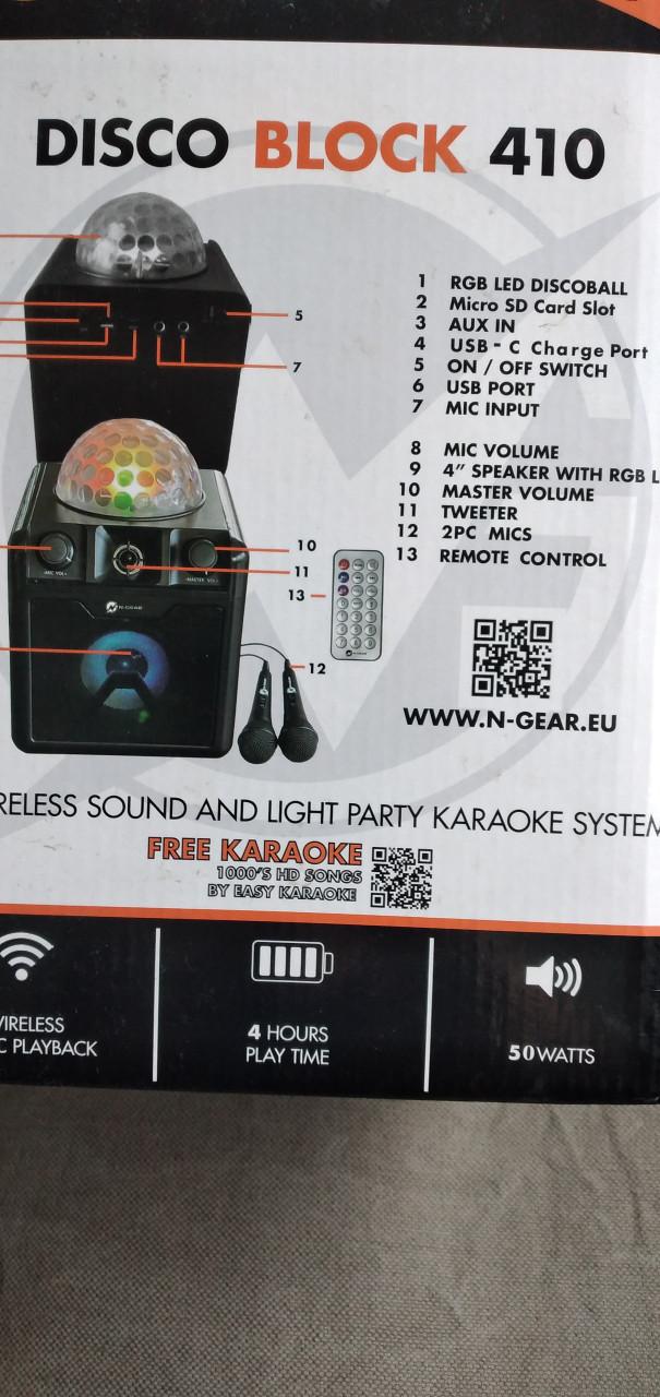 Karaoke set