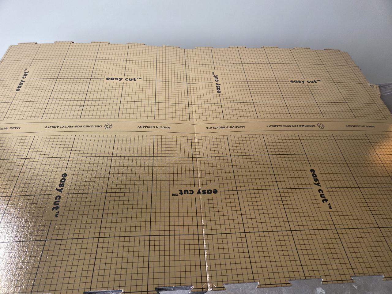 Ondervloer en laminaatknipper