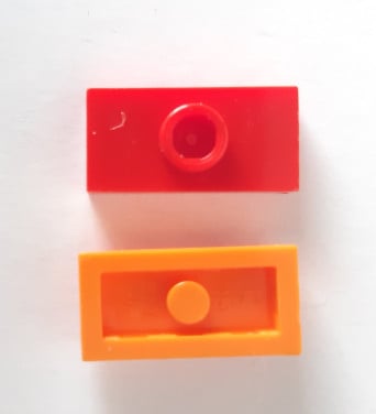 Lego 3794: Plate met 1 Stud