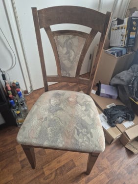 4 x vintage stoelen