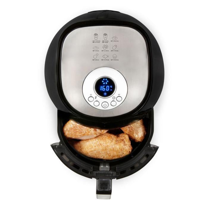Domo airfryer-3,2L-zwart/rvs-prima staat