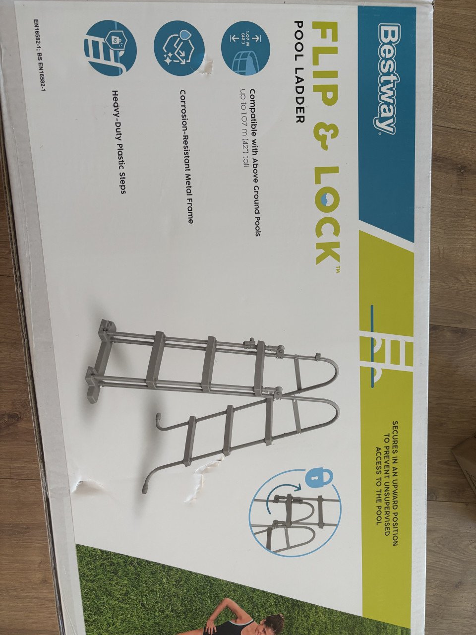 Zwembad ladder