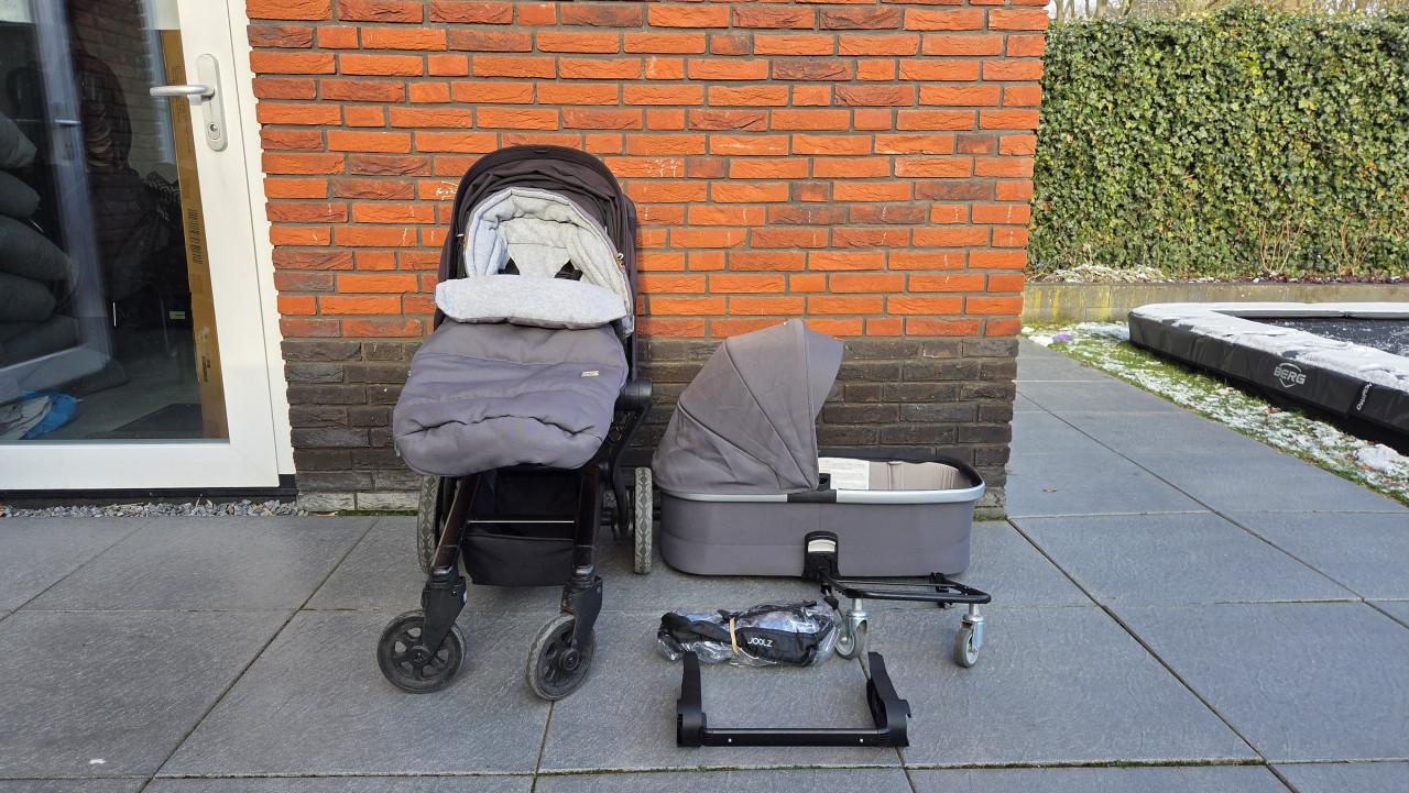 Joolz Hub kinderwagen – compleet (wieg + zitje + slaapzak + accessoires)