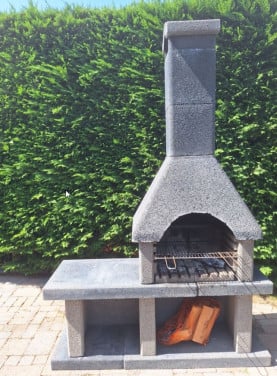 Barbecue beton houtskool bbq Venezia (200x150x50cm/530kg)