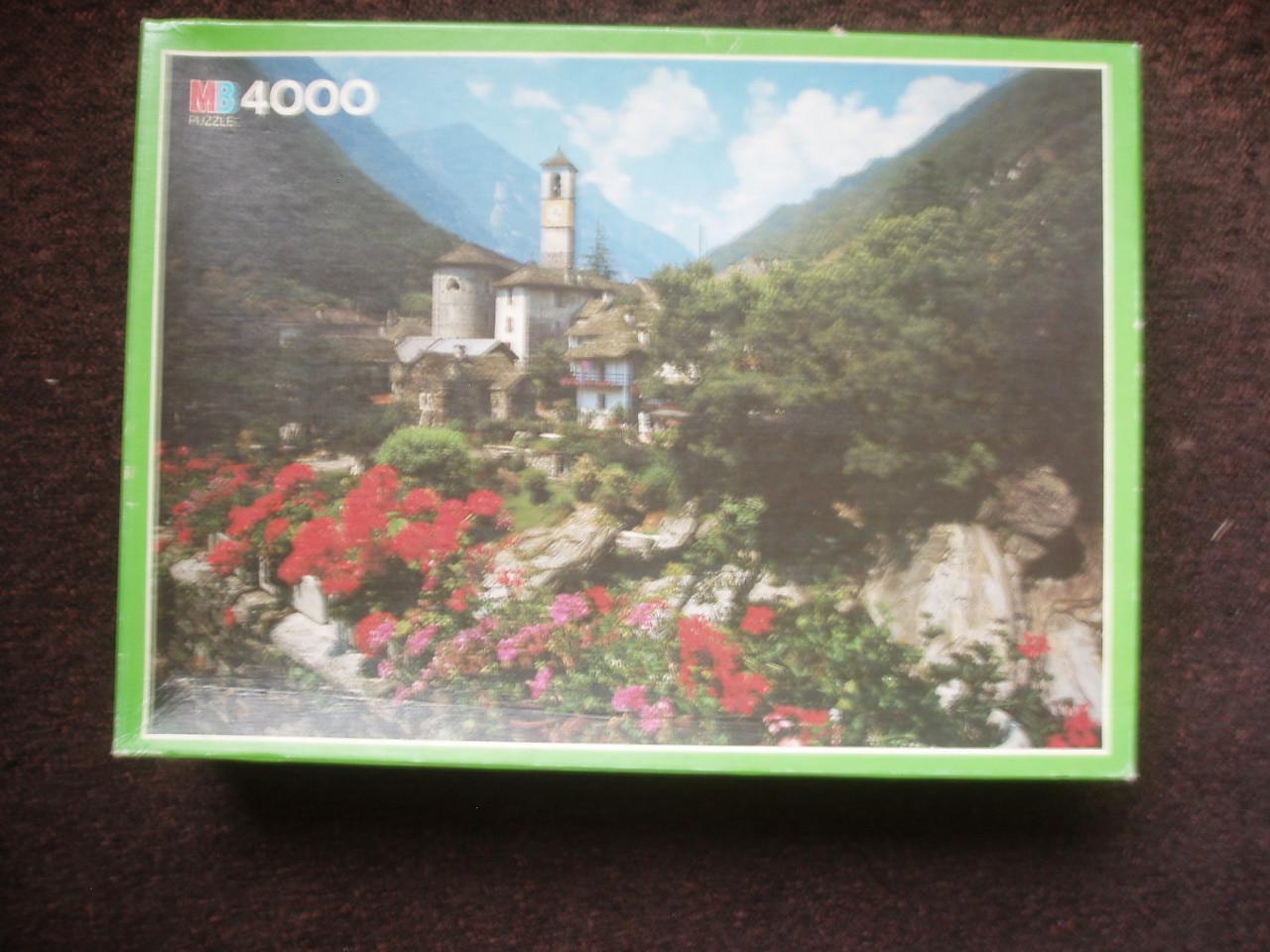 MB puzzel Lavertezzo Zwitserland 4000 stukjes