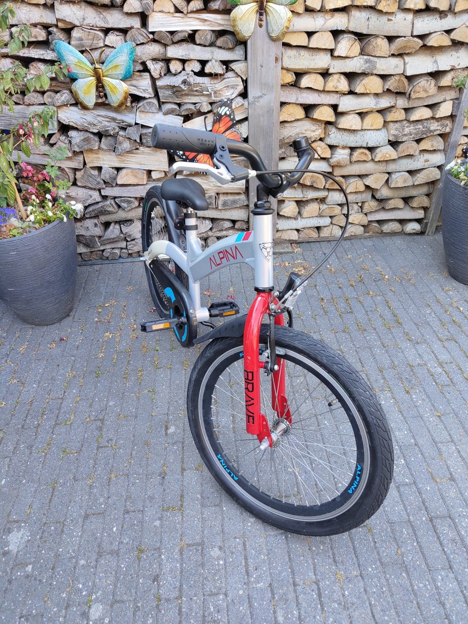 Alpina Brave 20 inch fiets nieuwe Schwalbe banden
