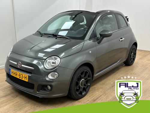 Fiat 500 C occasion 1.2 lounge | grijs | tweedehands fiat 500 | airco | cab