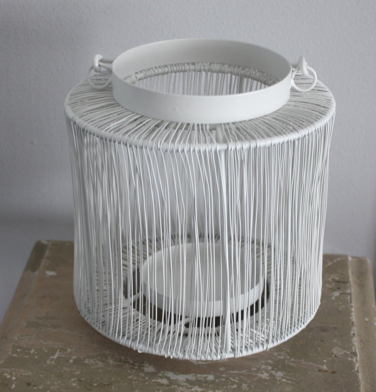 Metalen theelicht houder