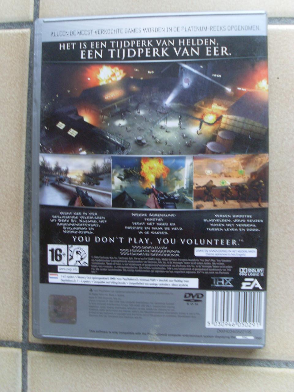 Medal of honour European Assault playstation 2