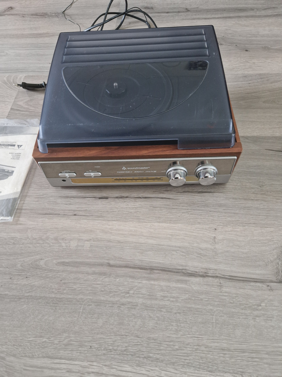Platenspeler Soundmaster PL-186