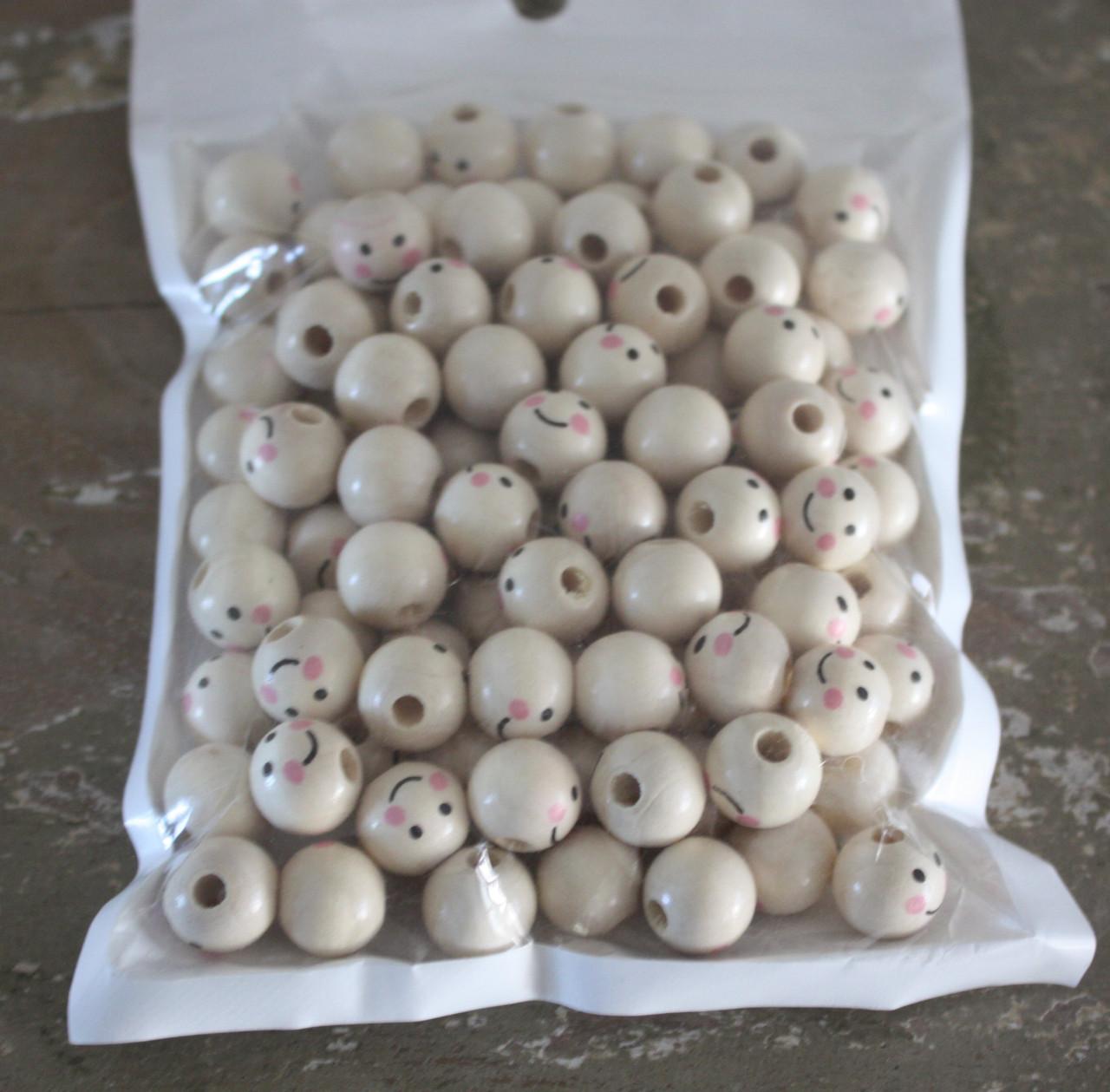 Nieuw in verpakking poppetjes gezicht kralen