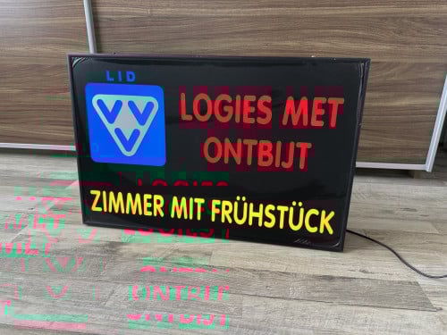 VVV Lichtbak "Logies met ontbijt"