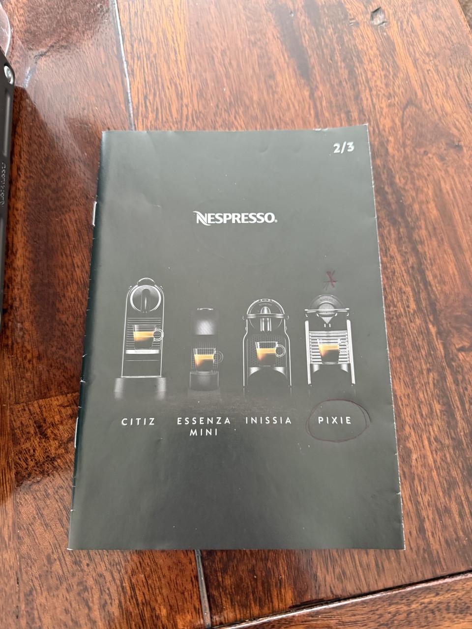 Nespresso koffie cup apparaat