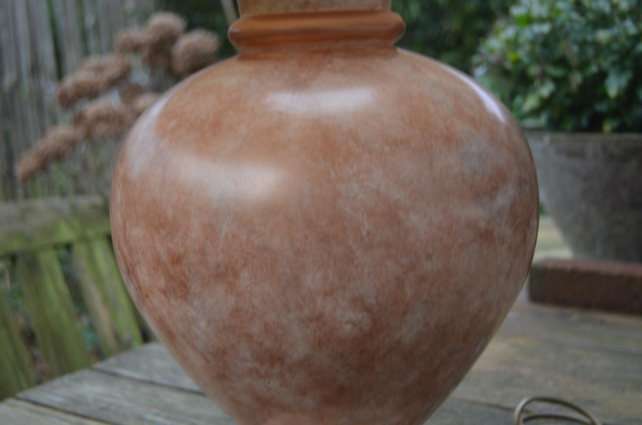 Fraaie grote schemerlamp in prima staat!!