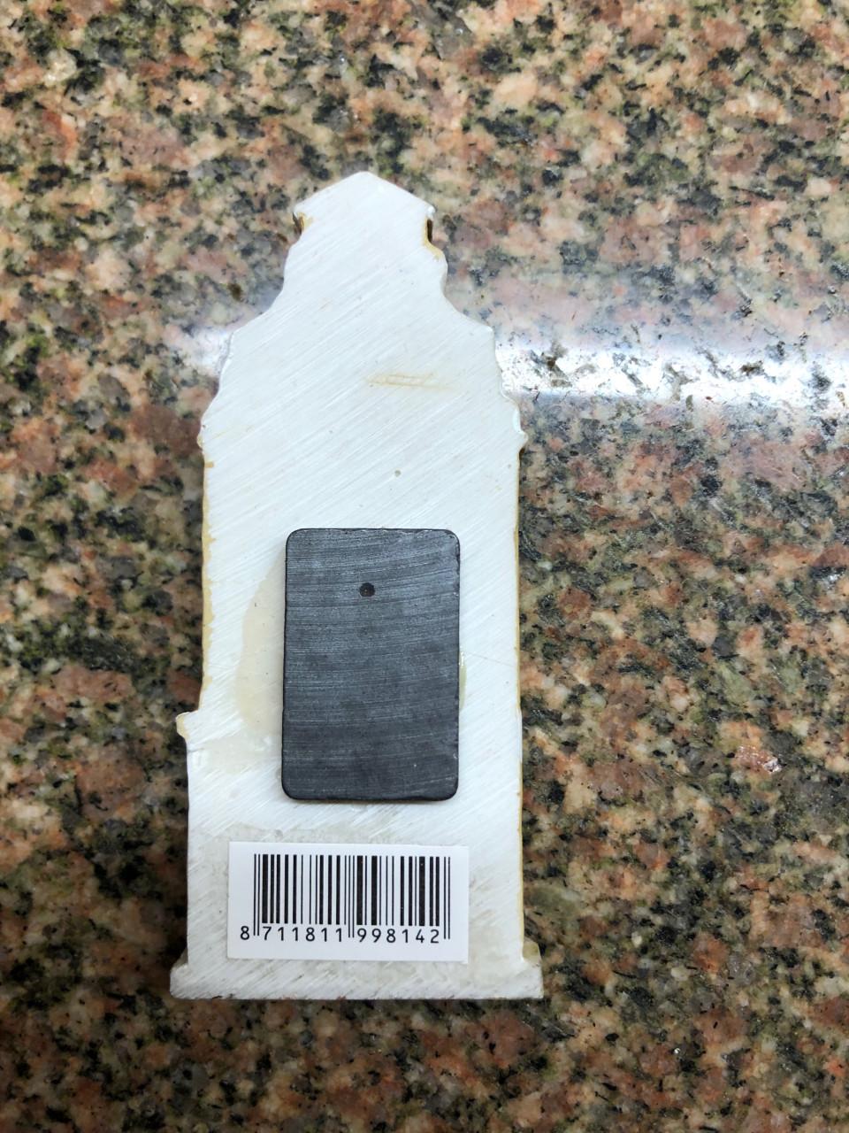 Amsterdam Grachtenpand Magneet - Fietsenwinkel