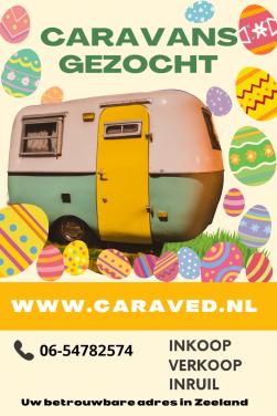 GEZOCHT CARAVANS