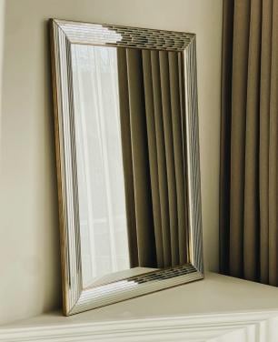 Prachtige vintage Deknudt spiegel XL