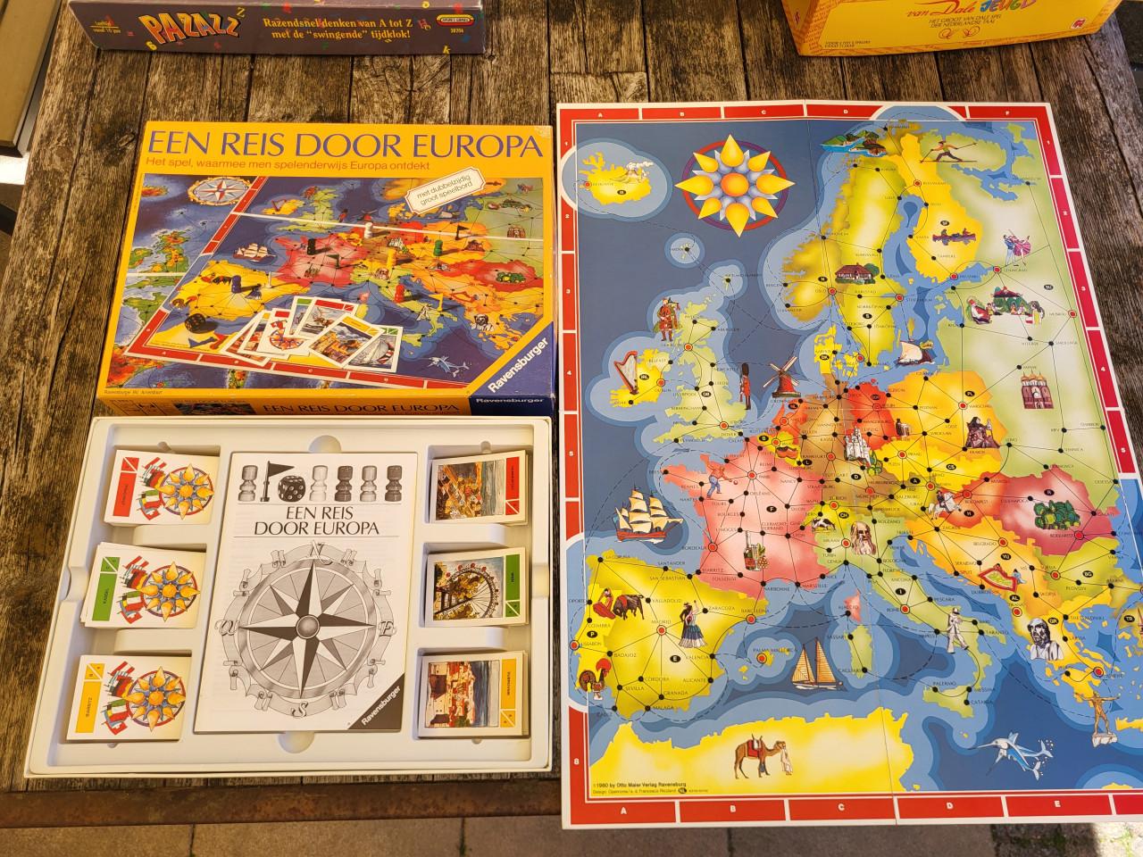 7 spellen, waaronder  reis door Europa, Dolle Dino,Lach je rijk,heibelwijk