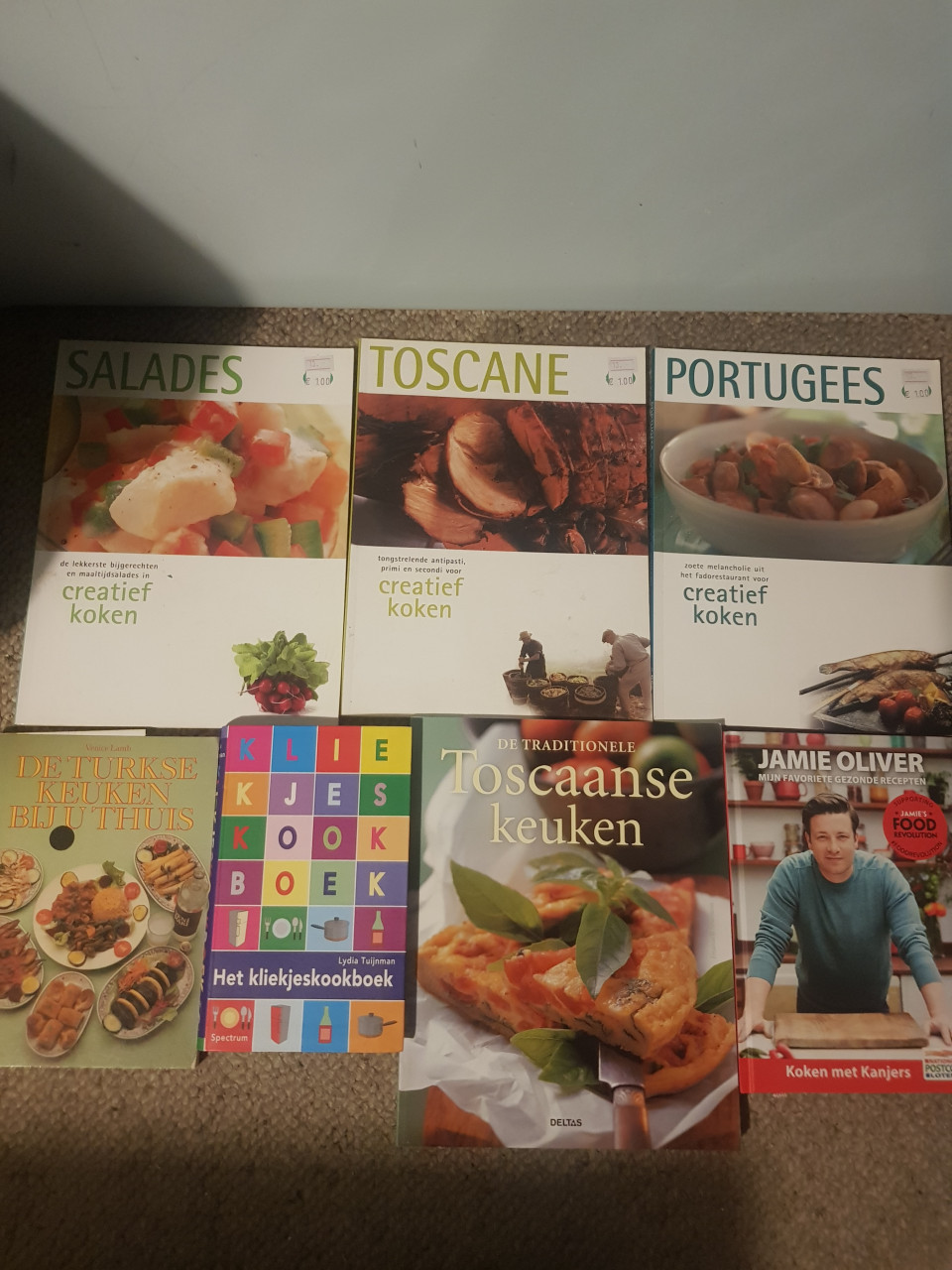 24 kookboeken en boekjes