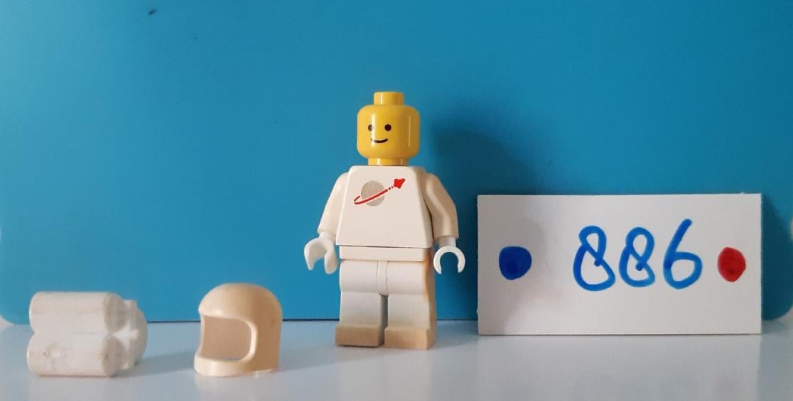 Lego Classic Space 886: space buggy, ruimtebuggy
