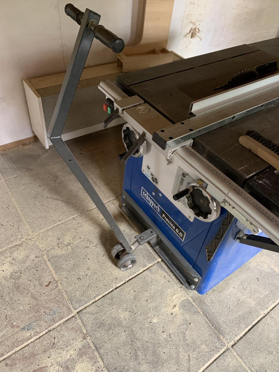 Cirkel zaagmachine Scheppach Precisa 6.0  230Volt