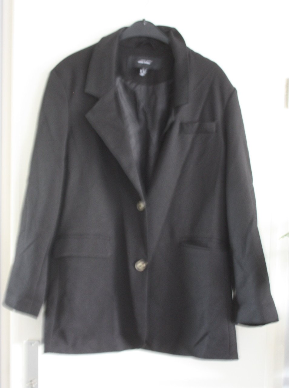 Zwarte blazer maat m