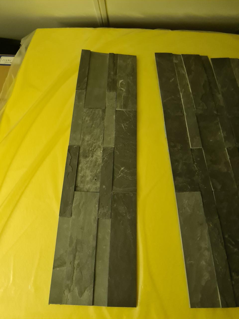 Natuursteenstrips zelfklevend bieden!