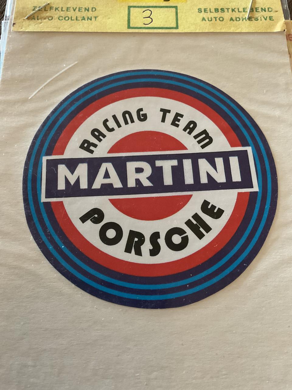 Vintage race stickers Porsche