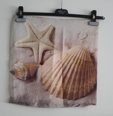 Kussen hoesje schelpen print