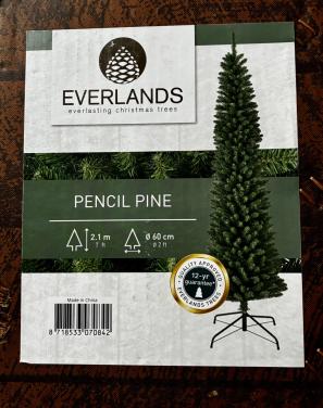 Pencil pine kunst KERSTBOOM