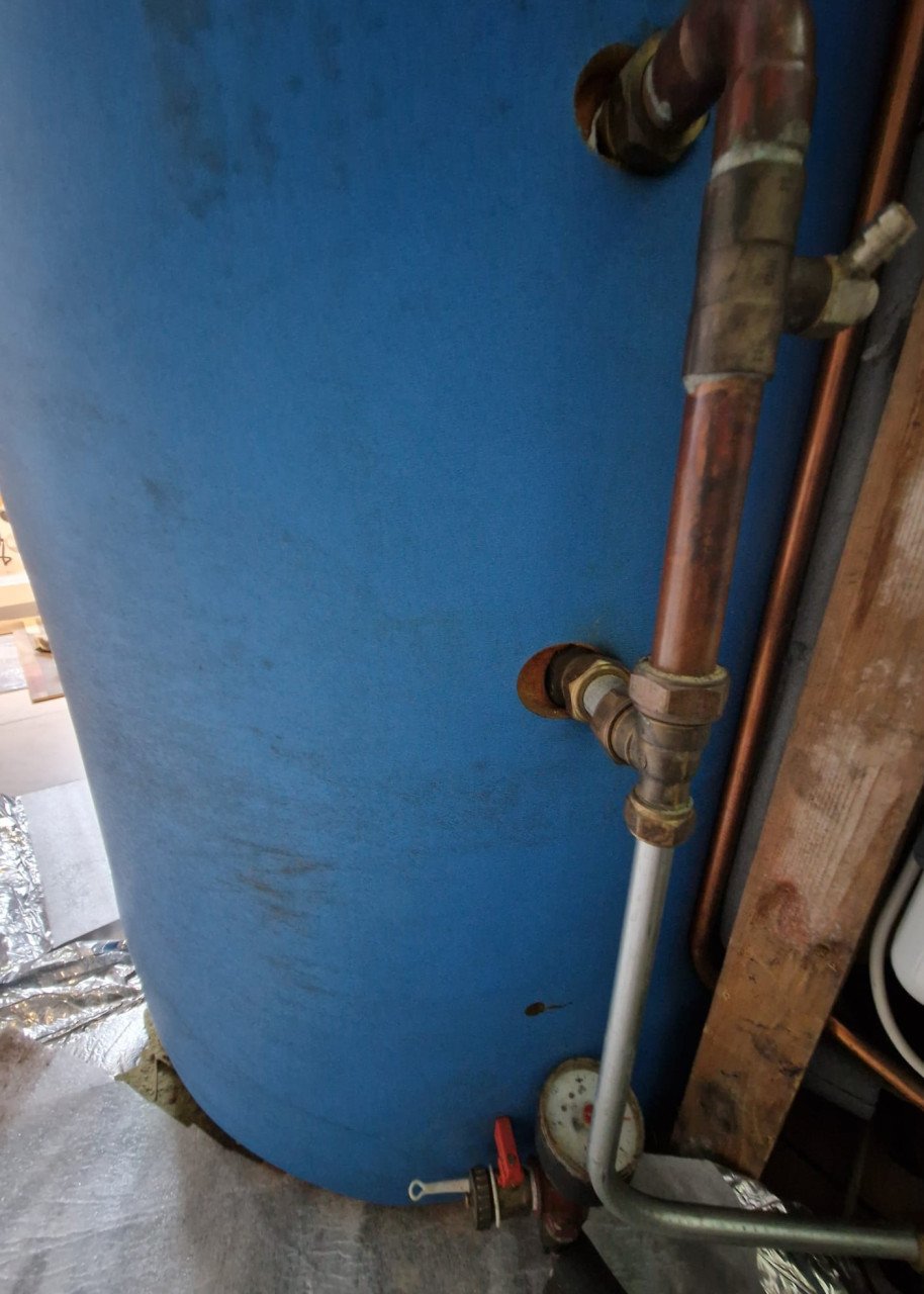 Zonneboilervat 250 liter