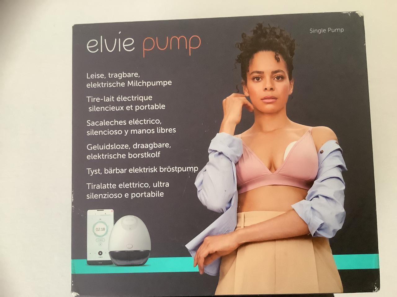 Elvie elektrische Borstkolf - geluid en draadloos + handenvrij te gebruiken