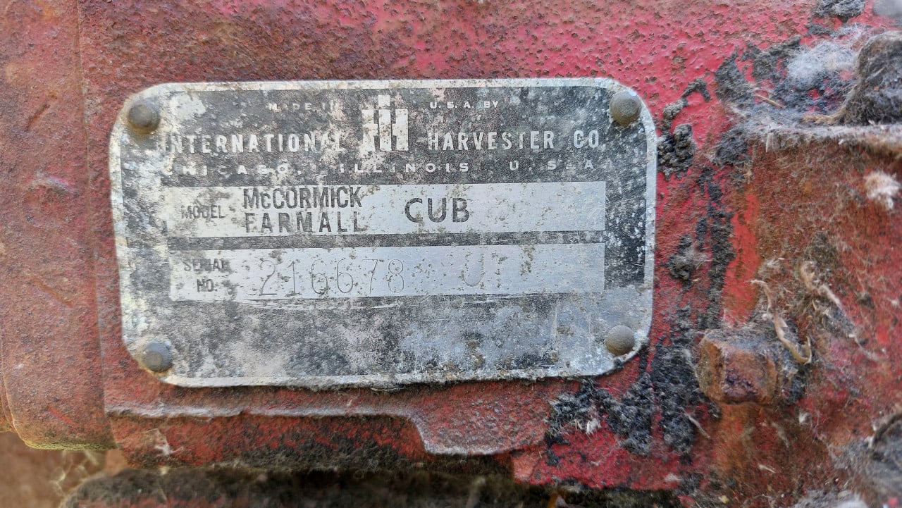 Farmall Cub 1960