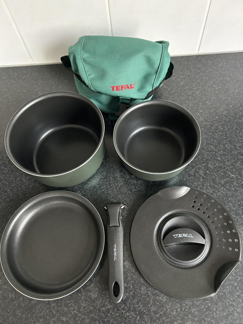 Tefal camping pannenset.